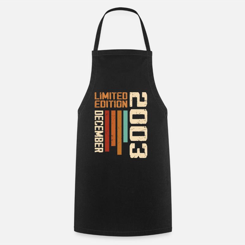 December 2003 - 2003 December - Cooking Apron - black