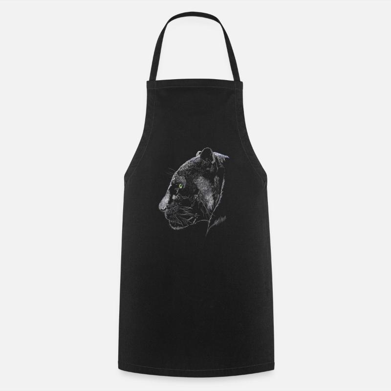 Panther - Tablier de cuisine - noir