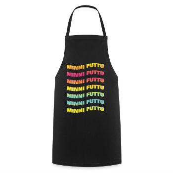 minnie futtu t-shirt Sicily t-shirt - Cooking Apron - black - Front - AI Model Male 185 dark (185cm)