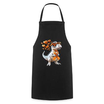 Multiple Sclerosis Awareness Support - Cooking Apron - black - Front - AI Model Male 185 dark (185cm)