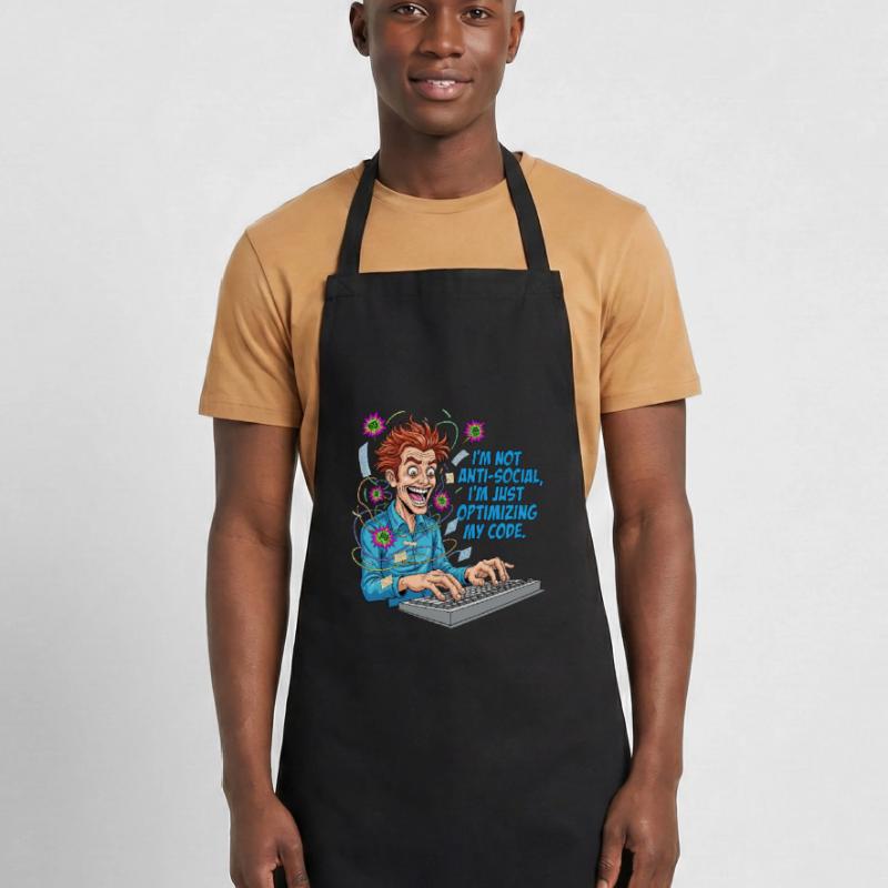 Code Optimizer: Anti-social? Just coding! Cooking Apron