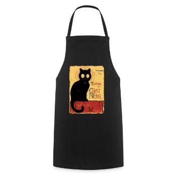 Incatation Magique - Tablier de cuisine - noir - Devant - AI Model Male 185 dark (185cm)