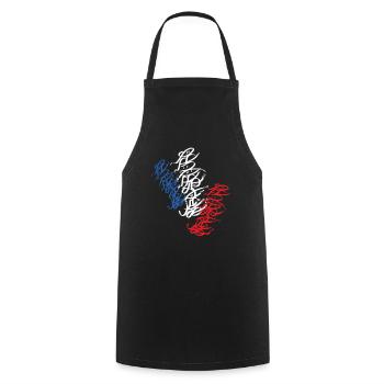 Strasbourg Street Art Day Graffiti T-Shirt - Cooking Apron - black - Front - AI Model Male 185 dark (185cm)