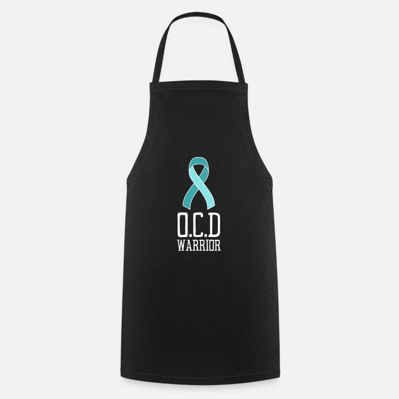 OCD Obsessive Compulsive Disorder Awareness - Kochschürze - Schwarz