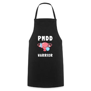 PMDD Awareness Premenstrual Syndrome Menstrual - Kochschürze - Schwarz - Vorne - AI Model Male 185 dark (185cm)