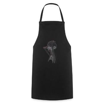 Tenor Singer Choir Vocalist Theatre Student, Opera - Cooking Apron - black - Front - AI Model Male 185 dark (185cm)
