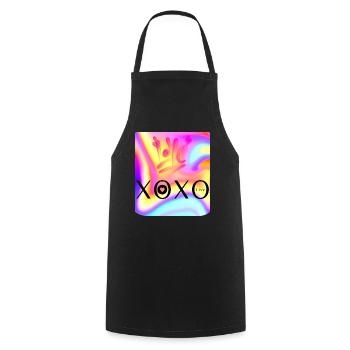 N.D XOXO Amour - Tablier de cuisine - noir - Devant - AI Model Male 185 dark (185cm)