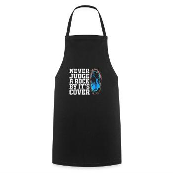 Archéologie Géologie - Tablier de cuisine - noir - Devant - AI Model Male 185 dark (185cm)