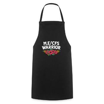 ME CFS - Cooking Apron - black - Front - AI Model Male 185 dark (185cm)