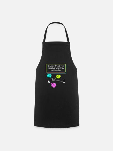 Mathematiker Mathe mathematisch Mathematik - Kochschürze - Schwarz