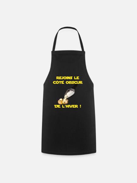 Logo Raclette - Tablier de cuisine - noir