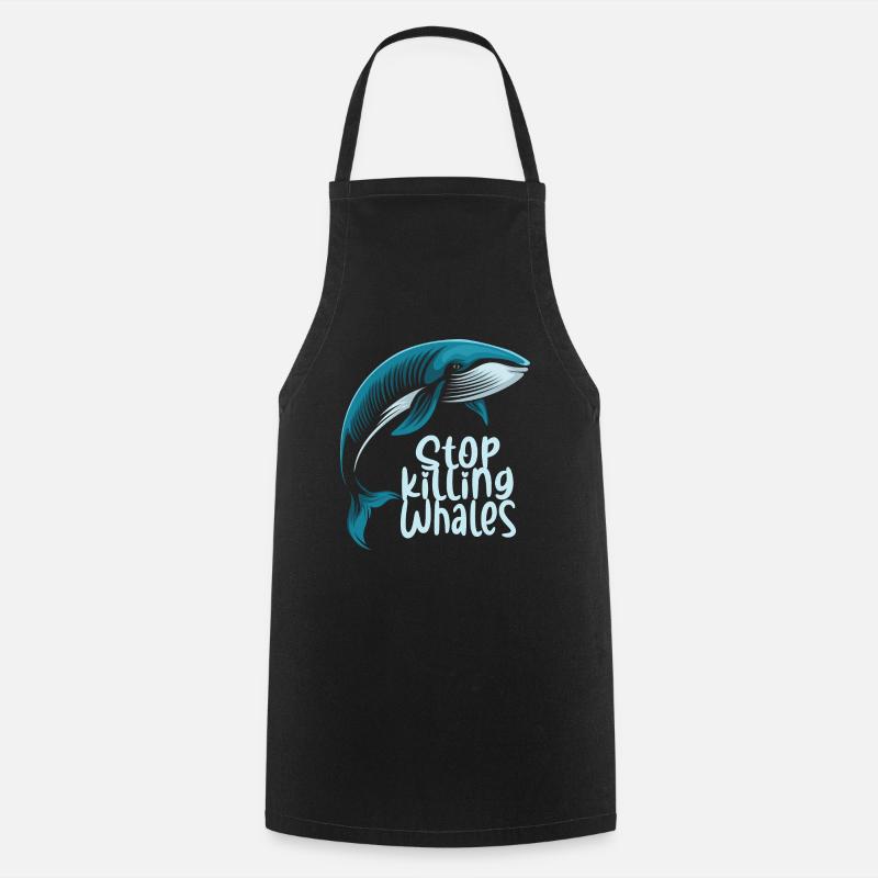 baleine - Tablier de cuisine - noir