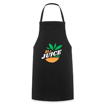 Vasectomy Joke - Cooking Apron - black - Front - AI Model Male 185 dark (185cm)