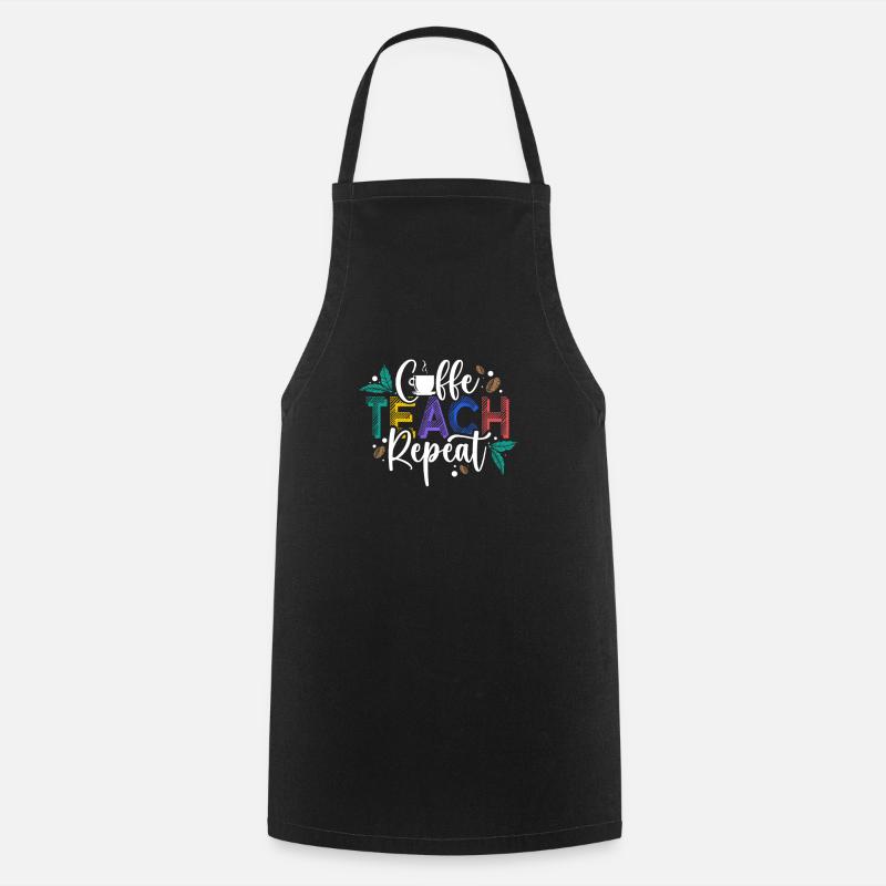 Teachers Present Teacher Training Course Teacher School - Cooking Apron - black