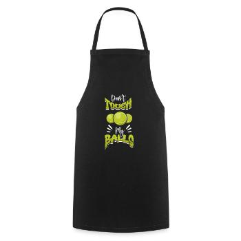 Joueur de tennis présent Tennis Club Coach Sport - Tablier de cuisine - noir - Devant - AI Model Male 185 dark (185cm)