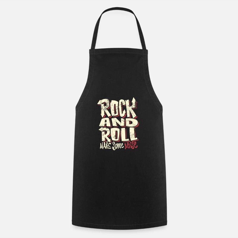 Rock and roll - Tablier de cuisine - noir
