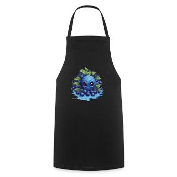 Myrtille - Tablier de cuisine - noir - Devant - AI Model Male 185 dark (185cm)