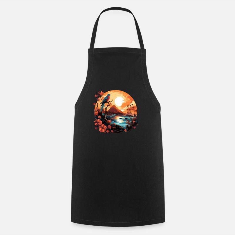 Tropical - Tablier de cuisine - noir