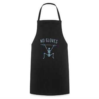 Weight Lifting Power Snatch - Cooking Apron - black - Front - AI Model Male 185 dark (185cm)