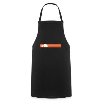 Three headed Dog Greek Mythology God Ancient - Cooking Apron - black - Front - AI Model Male 185 dark (185cm)