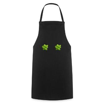 Italian Cuisine - Basil Pesto Is The Besto - Kochschürze - Schwarz - Vorne - AI Model Male 185 dark (185cm)