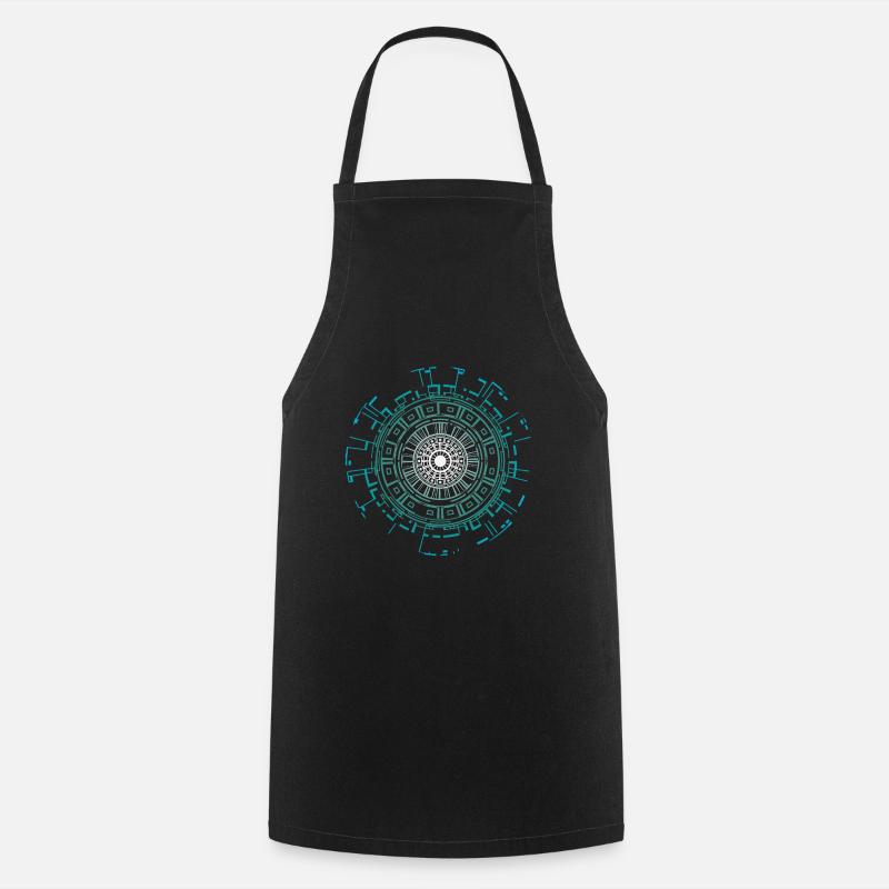 Alien aliens - Cooking Apron - black