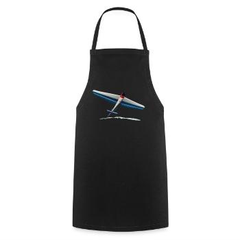 Planeur BlackRednose - Tablier de cuisine - noir - Devant - AI Model Male 185 dark (185cm)