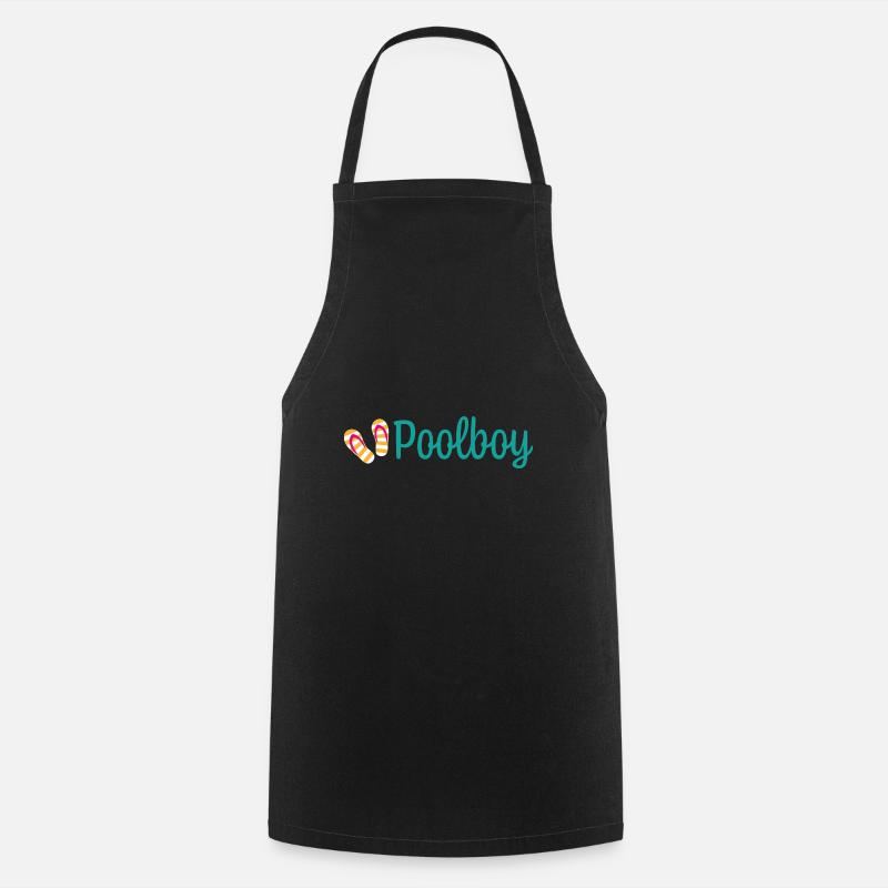 poolboy - Cooking Apron - black