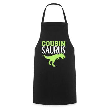 cousin - Tablier de cuisine - noir - Devant - AI Model Male 185 dark (185cm)