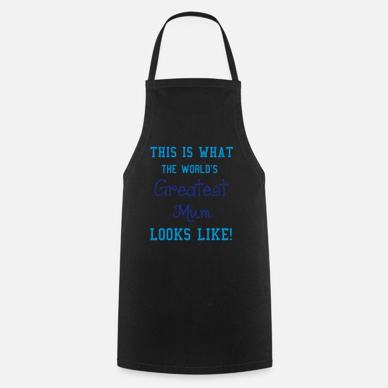 Mum - Cooking Apron - black