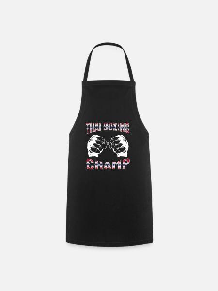 Muay Thai Boxing Muay Thai - Kochschürze - Schwarz