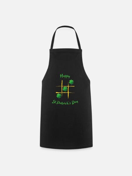 Membre chanceux de la Saint-Patrick - Tablier de cuisine - noir