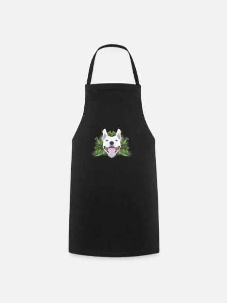 Tropical Bullterrier - Kochschürze - Schwarz