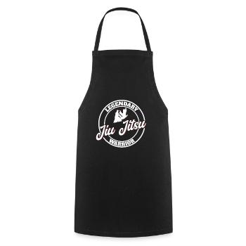 Brazilian Jiu Jitsu MMA Bjj Hugger - Kochschürze - Schwarz - Vorne - AI Model Male 185 dark (185cm)