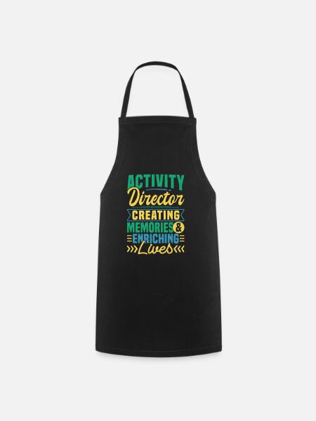 Activity Director Appreciation - Kochschürze - Schwarz