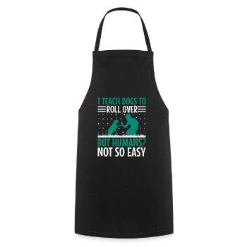 Dresseur de chiens Formation de chiens Chiens Soins pour animaux de compagnie Pr - Tablier de cuisine - noir - Devant - AI Model Male 185 dark (185cm)