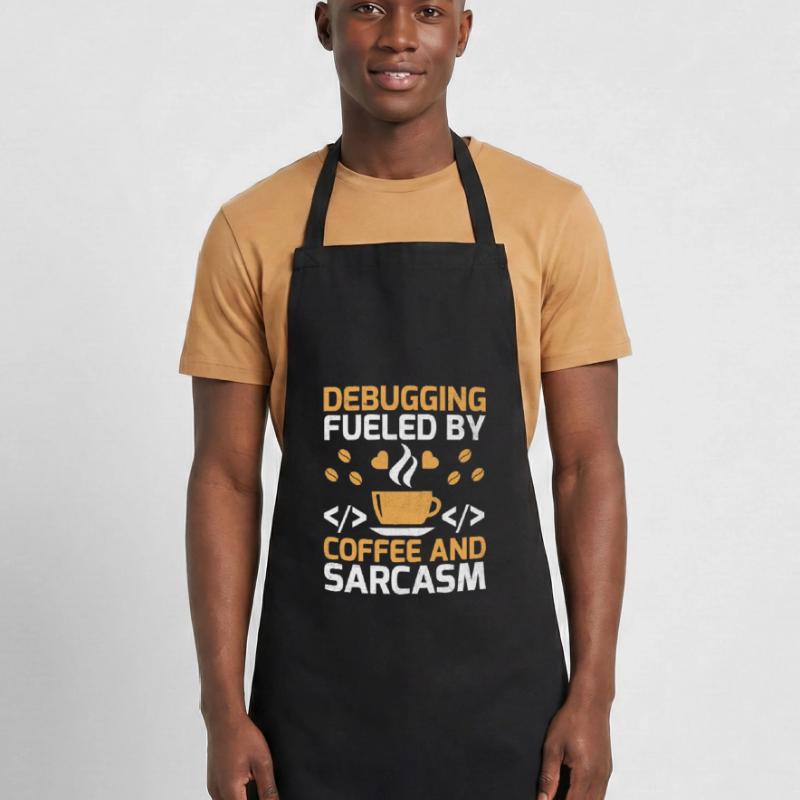 Kaffee-Codierung Programmierer Programmierer Entwickler Nerd Coff Kochschürze