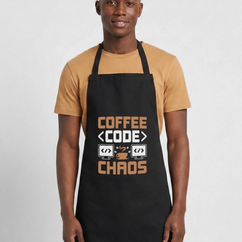 Coffee Coding Programmer Coder Developer Nerd Coff Cooking Apron