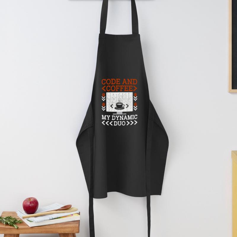 Café Codage Programmeur Codeur Développeur Nerd Coff Tablier de cuisine