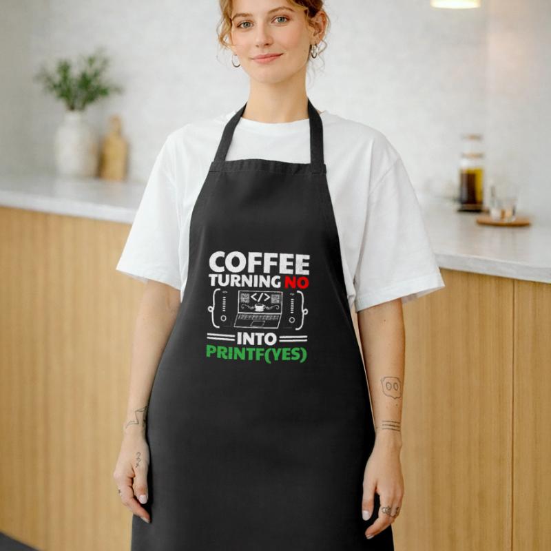 Kaffee-Codierung Programmierer Programmierer Entwickler Nerd Coff Kochschürze