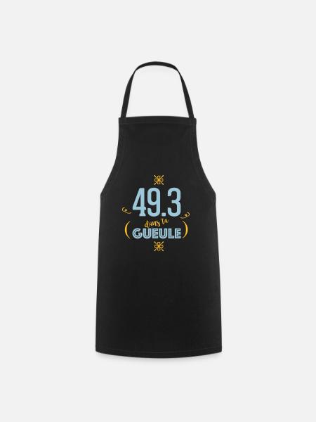 49.3 In Your Mouth - Cooking Apron - black