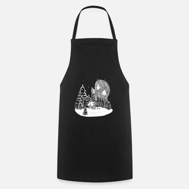 N’importe qui à la maison - Tablier de cuisine - noir