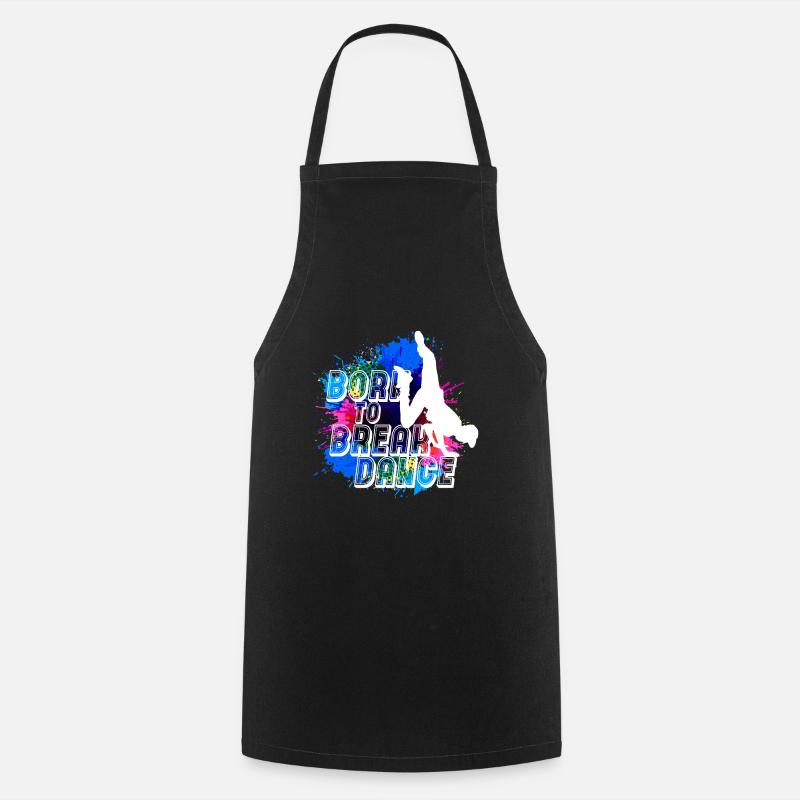 Breakdance Kind Junge Breakdancer Geschenk Cool - Kochschürze - Schwarz