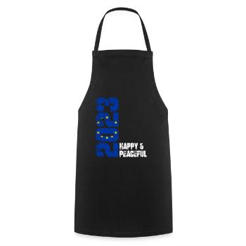 Liberté pour toute l’humanité - Tablier de cuisine - noir - Devant - AI Model Male 185 dark (185cm)
