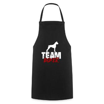 Team Boxer - Cooking Apron - black - Front - AI Model Male 185 dark (185cm)