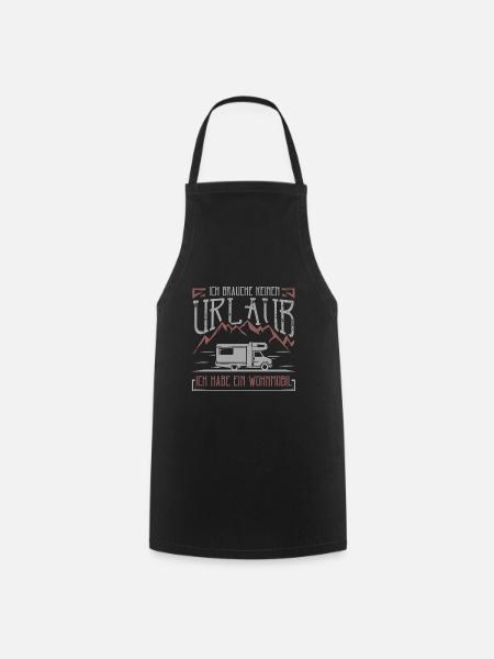 Camping-car camping-car - Tablier de cuisine - noir