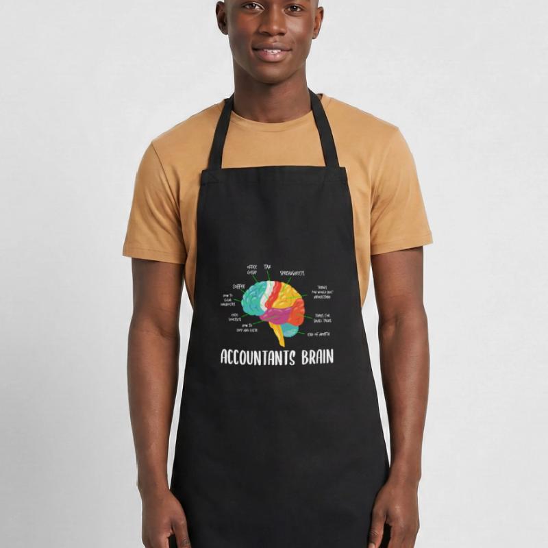 Comptables comptables comptables sur la taxe comptable Tablier de cuisine