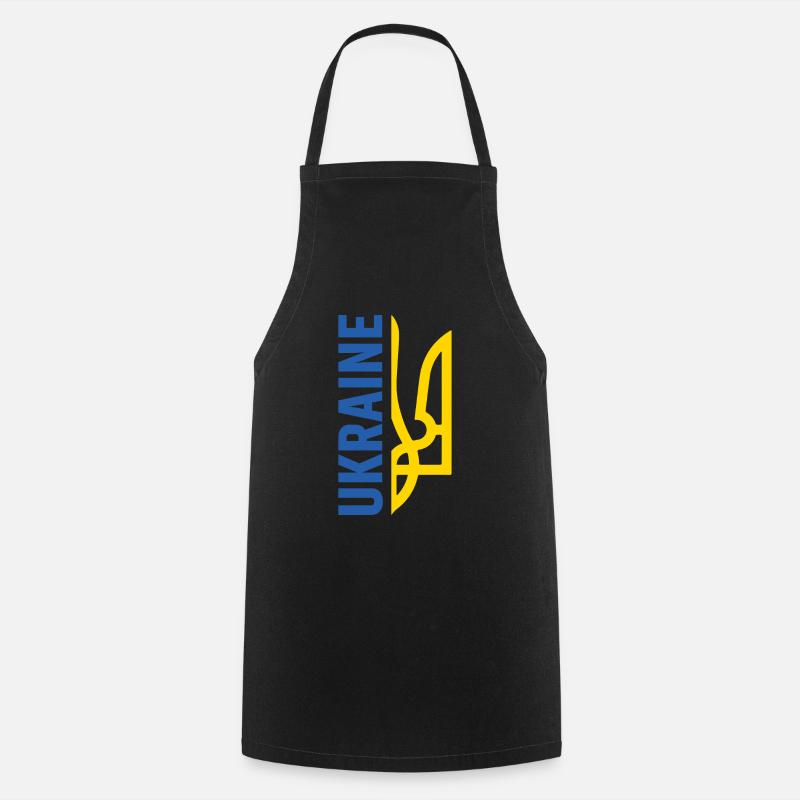 Ukraine - Kochschürze - Schwarz