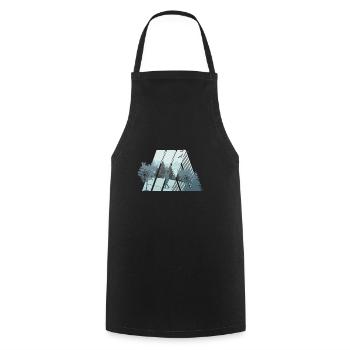 Slackline, Balance Sport - Cooking Apron - black - Front - AI Model Male 185 dark (185cm)