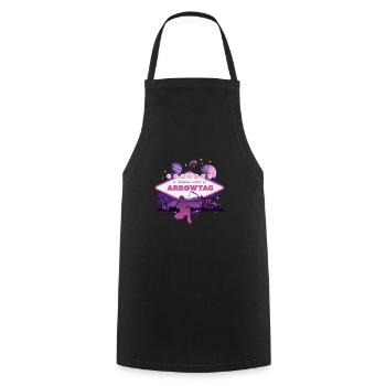 Fabulous world of Arrowtag - Cooking Apron - black - Front - AI Model Male 185 dark (185cm)